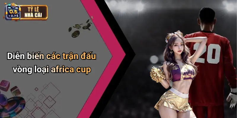 Diễn biến các trận đấu vòng loại africa cup