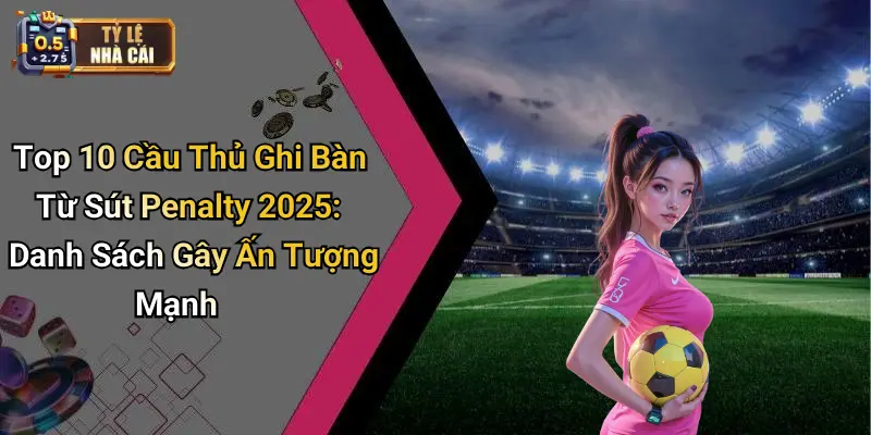 Top 10 Cầu Thủ Ghi Bàn Từ Sút Penalty 2025: Danh Sách Gây Ấn Tượng Mạnh