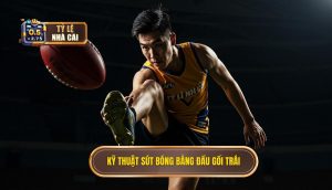 Kỹ thuật sút bóng bằng đầu gối trái