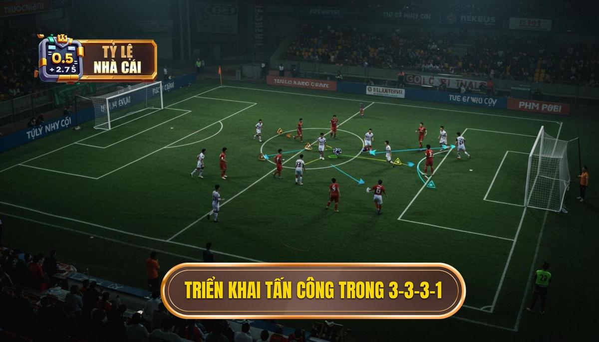 Phần 2_ Triển khai tấn công trong Chiến thuật 3-3-3-1