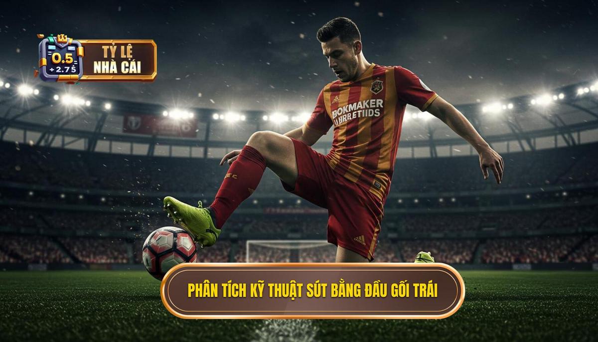 Phân tích chi tiết Kỹ thuật sút bóng bằng đầu gối trái