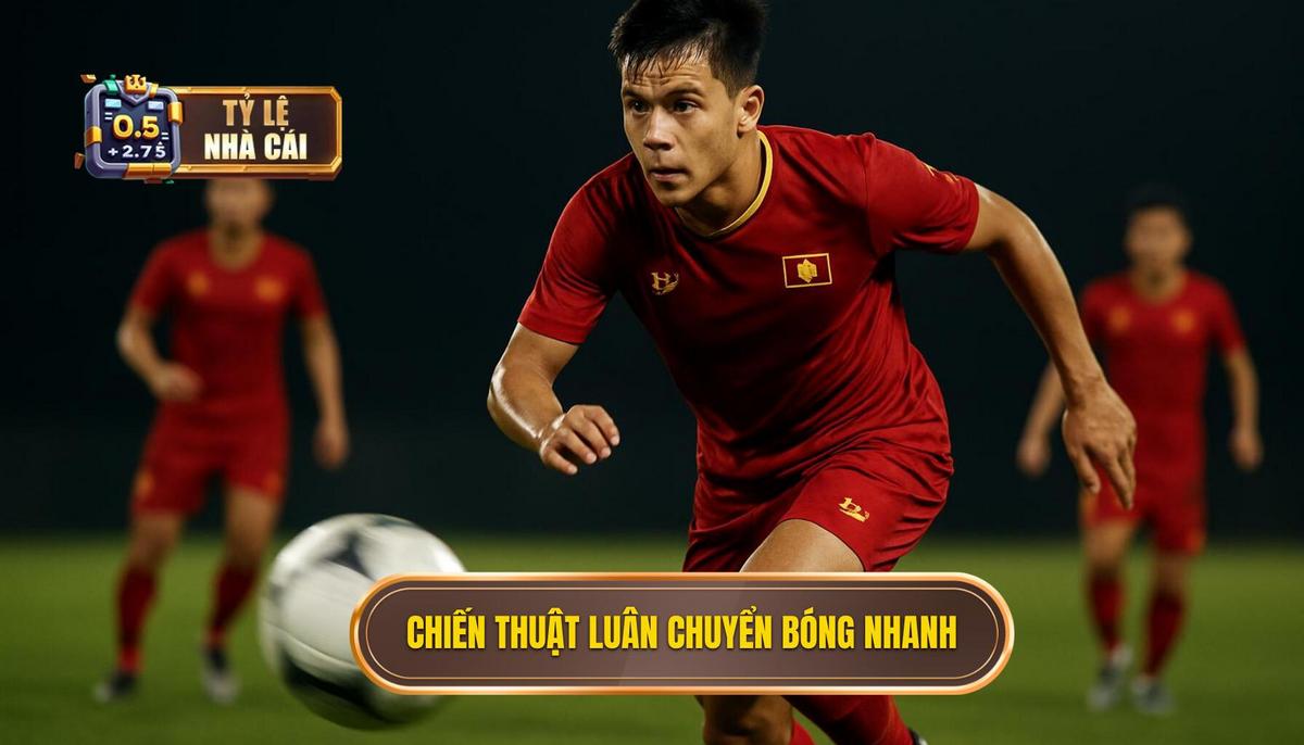 Chiến Thuật Luân Chuyển Bóng Nhanh Trong Các Khu Vực Sân