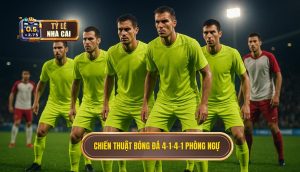 Chiến thuật bóng đá 4-1-4-1 phòng ngự