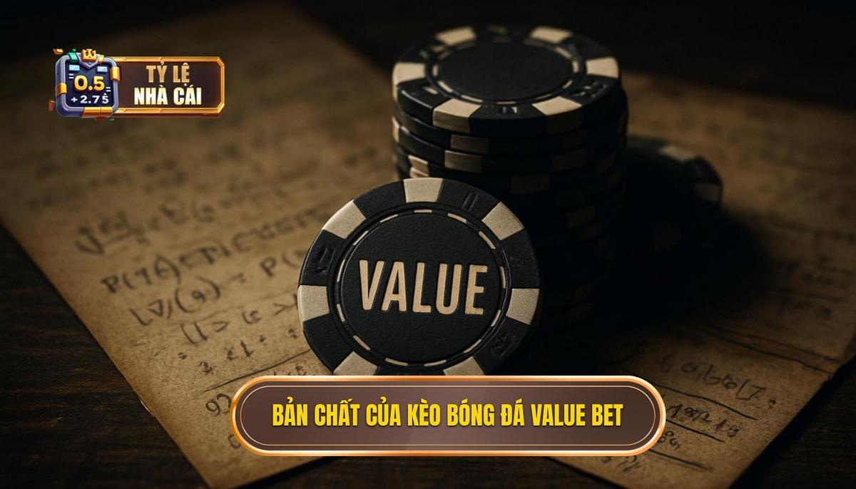Bản chất thực sự của kèo bóng đá value bet trong cá cược