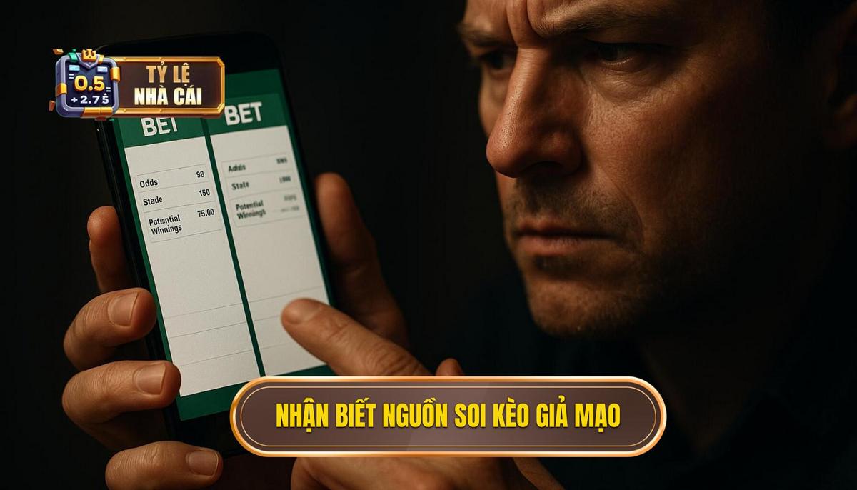 Dấu hiệu nhận biết các nguồn soi kèo giả mạo và lừa đảo