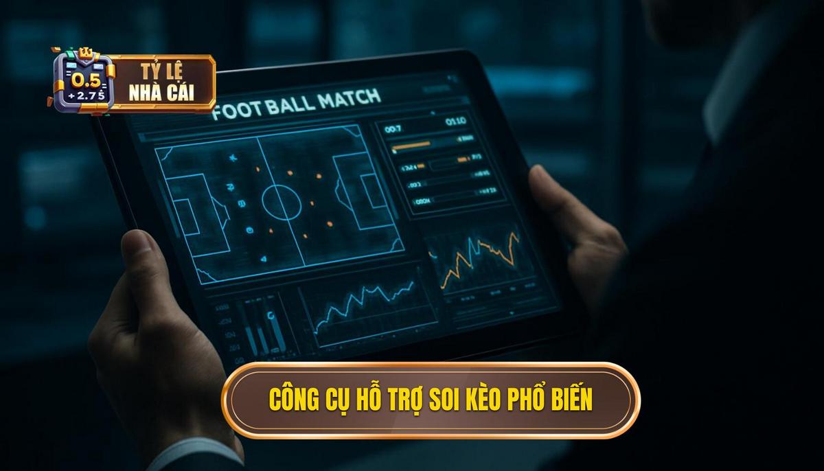 Phân loại các công cụ hỗ trợ soi kèo phổ biến trên thị trường