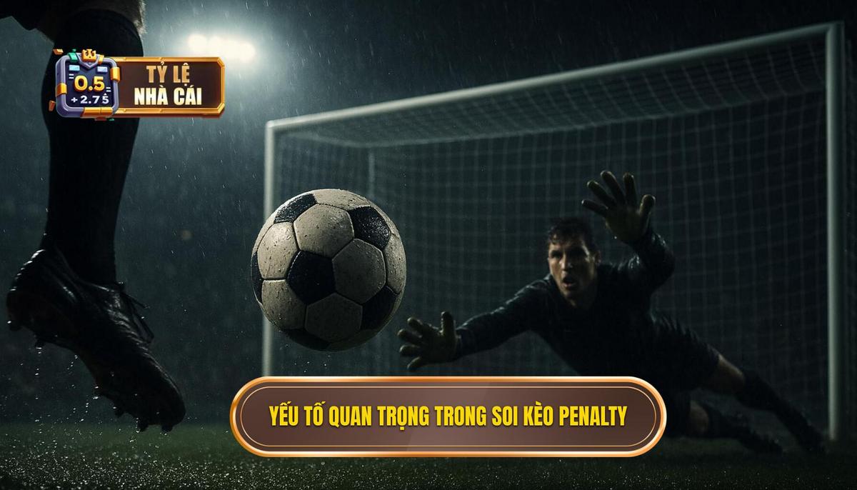 Phân tích các yếu tố then chốt khi soi kèo penalty