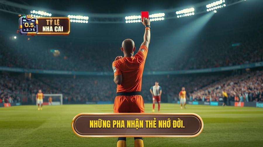 3. Những pha nhận thẻ nhớ đời.