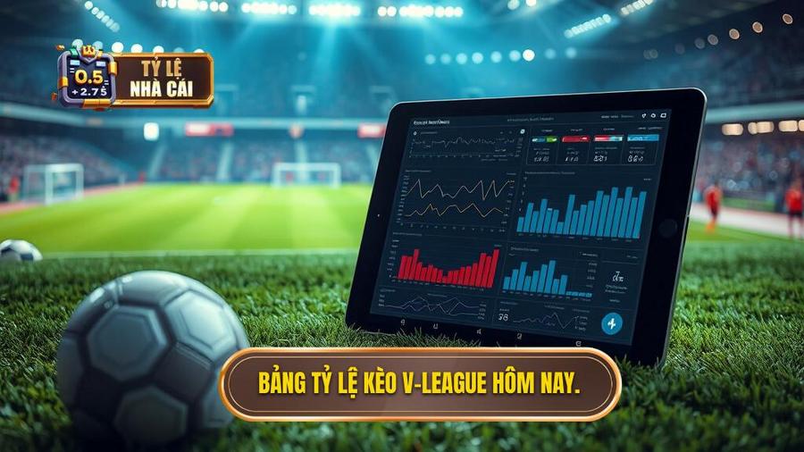 1. Bảng tỷ lệ kèo V-League hôm nay.