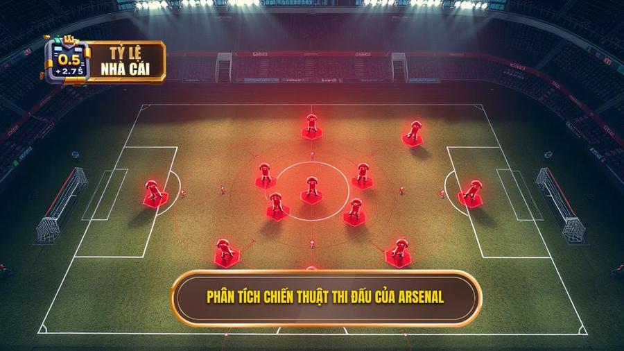 Phân tích chiến thuật thi đấu của Arsenal