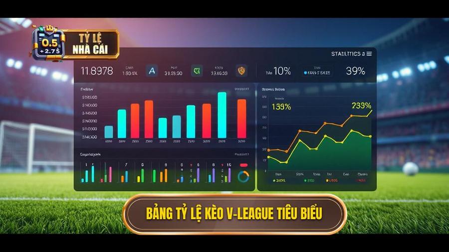 3. Bảng tỷ lệ kèo V-League tiêu biểu