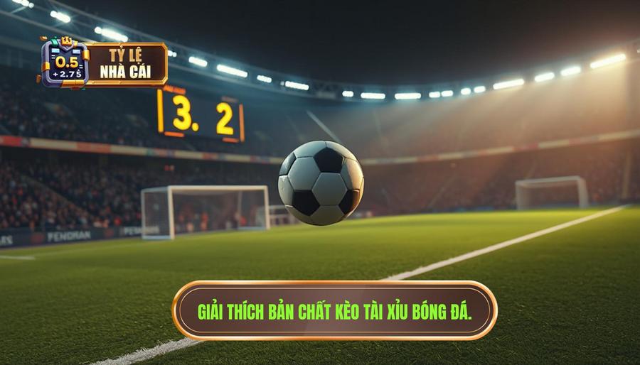 Giải thích bản chất kèo Tài Xỉu bóng đá