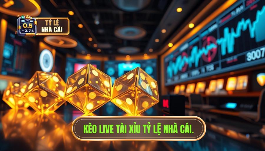 Kèo live tài xỉu TỶ LỆ NHÀ CÁI