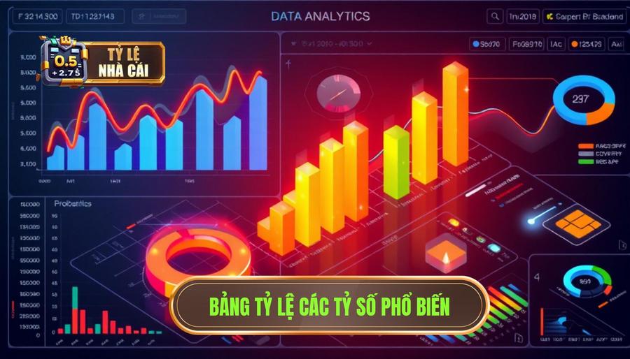 Bảng phân tích tỷ lệ xuất hiện các tỷ số phổ biến